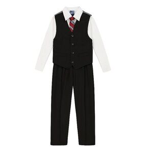 IZOD Dress Pant Vest Tie Set Boys 10 yrs